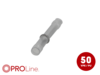 Lötverbinder 0,3mm²-0,8mm²/26mm weiß S 50 Stück