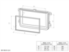 2-DIN Radioblende Chevrolet/Isuzu D-Max/MU-X schwarz