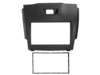 2-DIN Radioblende Chevrolet/Isuzu D-Max/MU-X schwarz