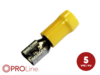 Flachsteckhülse(f) 4,0mm²-6,0mm²/6,3mm gelb ST 5 Stück