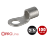 Ringkabelschuh 25mm²/8,4mm M8 unisoliert 100 Stück