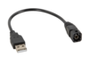 USB Adapter VW diverse Fahrzeuge LVDS schwarz>USB-A