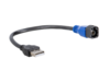 USB Adapter VW diverse Fahrzeuge LVDS blau>USB-A