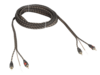 Cinch Kabel acv TYRO Economy Line 500cm mit Remotekabel