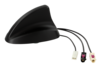 Dachantenne AM/FM DAB/DAB+ Shark II extern/Phantom
