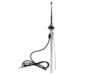 Teleskopantenne AM/FM universal passiv schwarz Ø38mm lose