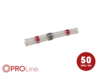 Lötverbinder 0,8mm²-2,0mm²/42mm rot 50 Stück