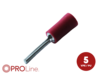 Stiftkabelschuh 0,5mm²-1,5mm²/12mm rot ST 5 Stück