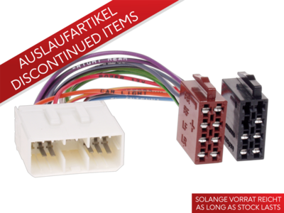 ISO Adapterkabel Hyundai / Mitsubishi / SsangYong 