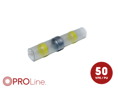 Lötverbinder 4,0mm²-6,0mm²/42mm gelb 50 Stück