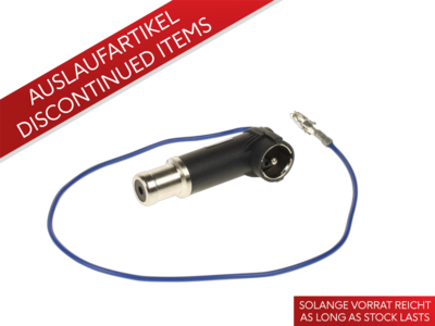 Antennenadapter ISO(f)>ISO(m) 12V Phantom Stecker 