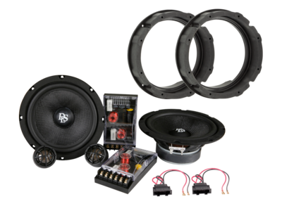 Lautsprecher System Kit DLS Bugatti/Seat/Skoda/VW 2-Wege