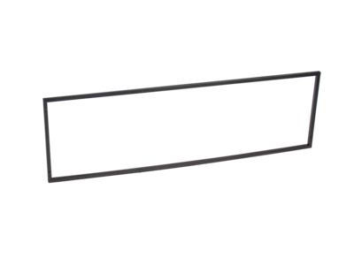1-DIN Distanzrahmen Radio 2,5mm 