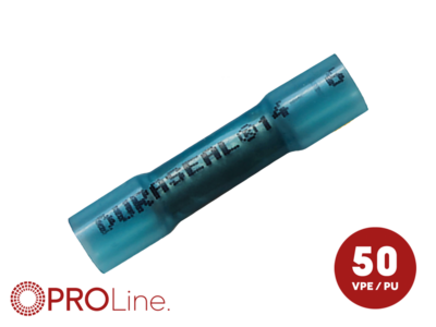 Stoßverbinder 1,5 mm²-2,5 mm² blau NYDS 50 Stück