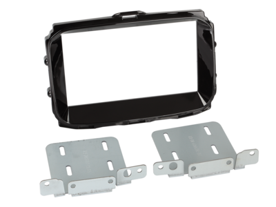 2-DIN Radioblende Alfa Romeo Giulietta 2013-2021 Klavierlack