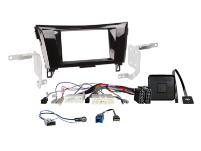 2-DIN Kit Nissan Qashqai/X-Trail LFB/Antenne/USB/360° Kamera
