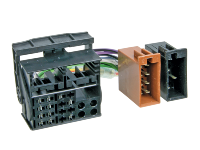 Umrüstadapter Audi/Seat/Skoda/VW ISO>40Pin Quadlock 