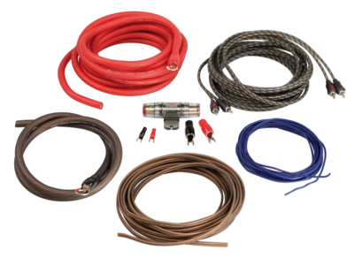 Kabel Kit Endstufe Stromkabel 20mm² Lautsprecherkabel 2,5mm²