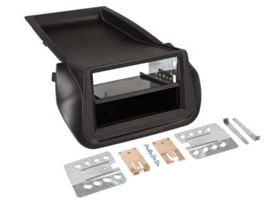 2-DIN RB mit Fach Fiat/Citroen/Peugeot schwarz