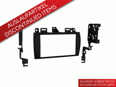 2-DIN Radioblende Cadillac Deville/Eldorado/Seville schwarz