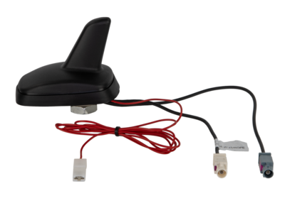 Dachantenne FM/DAB+ Shark Fakra(m)/Fakra(m) 12V extern 
