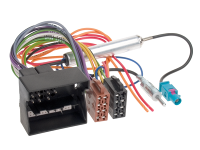 ISO Adapterkabel Opel Quadlock>ISO/Antenne DIN(m) 