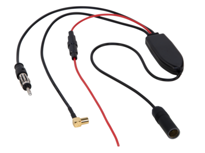Antennensplitter AM/FM DAB+ DIN(f)>DIN(m)/SMB(f) 