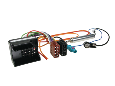 ISO Adapterkabel Alfa / Peugeot / Citroen + Antennenadapter 