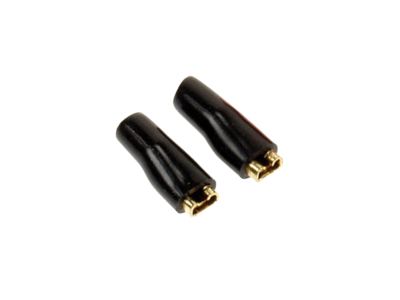 Flachsteckhülsen 2,8mm schwarz 50 Stück