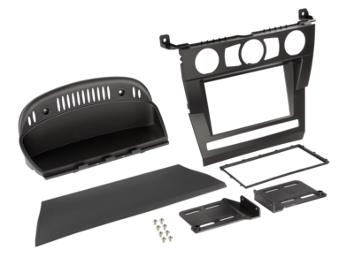 2-DIN Radioblende BMW 5er(E60/E61) 07/2003-03/2007
