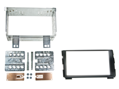 2-DIN Radioblende Kia Cee'd(ED) 10/2009-03/2013 schwarz