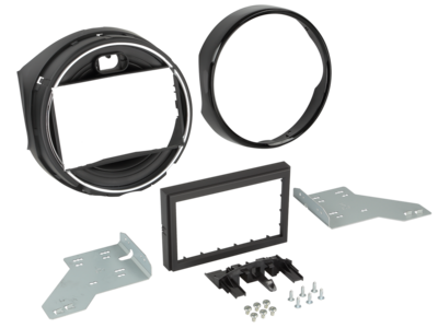 2-DIN Radioblende BMW Mini(F55/F56/F57) 2014-2018 schwarz