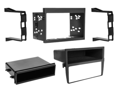 2-DIN Radioblende mit Fach Porsche 911(996)/Boxster(986)