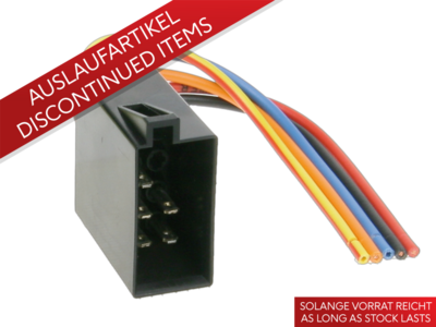 ISO Buchse(m) Stromanschluss lose Kabel 10cm 