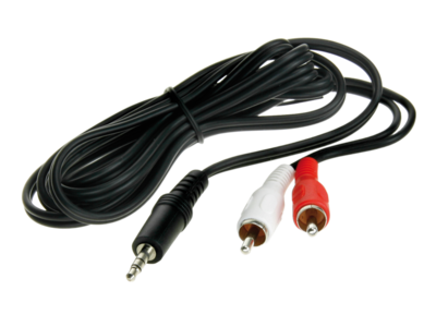 Klinkenstecker 3,5mm > Cinchstecker 