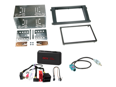 2-DIN Kit Porsche Cayenne(9PA/955) 2002-2006 LFB/Antenne/Amp
