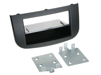 2-DIN RB mit Fach Mitsubishi Colt 2008 > schwarz