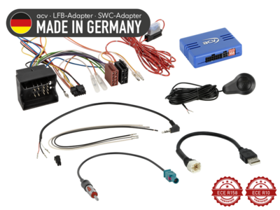 LFB BMW/Mini Fahrzeuge 40Pin Quadlock/PDC/USB/Antenne 