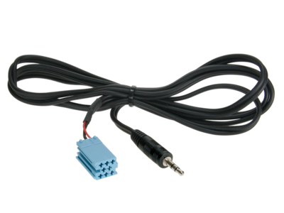 Aux In Adapter VW Mini-ISO (blau) 