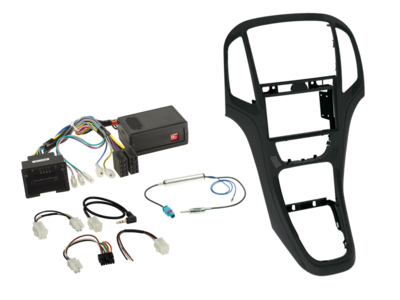 2-DIN Kit Opel Astra J 2009-2016 perl schwarz LFB/Lead 3