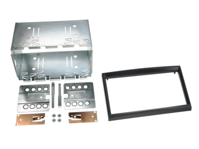 2-DIN Radioblende Citroen/Fiat/Peugeot/Toyota schwarz