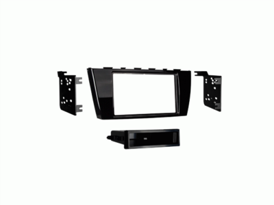 2-DIN Radioblende mit Fach Mitsubishi Mirage/Space Star