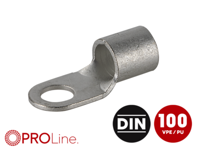 Ringkabelschuh 50mm²/10,5mm M10 unisoliert 50 Stück