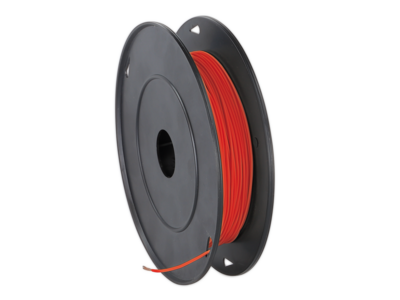 Stromkabel FLRY 0.75 mm² rot Spule 100 m