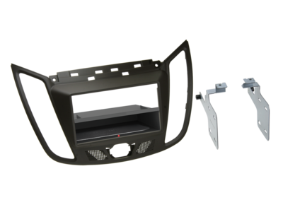 2-DIN Radioblende INBAY® Ford C-MAX/Kuga dunkelbraun