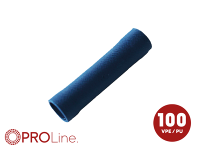 Stoßverbinder 1,5mm²-2,5mm² blau EE 100 Stück lose