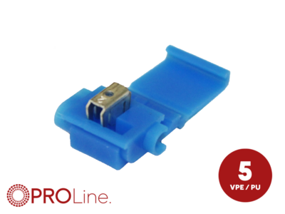 Abzweigverbinder 1,0mm²-2,5mm² blau DT 5 Stück