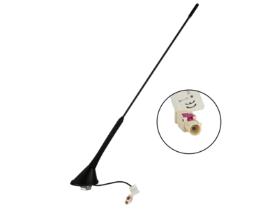 Dachantenne AM/FM 60° Stabneigung 12V Phantom