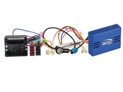 CAN-Bus Kit Citroen/Peugeot Quadlock>ISO/Antenne Fakra>ISO 