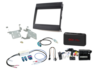 2-DIN Kit Porsche Cayenne 2011-2017 LFB/Amp MOST schwarz